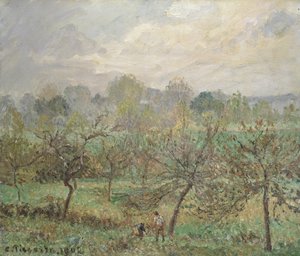 秋、朝の霧、エラニーシュルエプト、1902